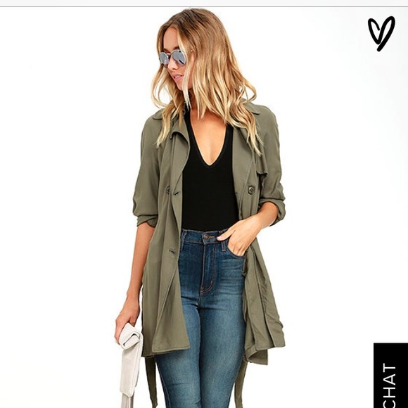 Olive & Oak Jackets & Blazers - Olive and Oak Trench Coat